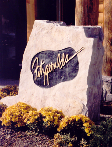 Commercial Sign - Fitzgeralds